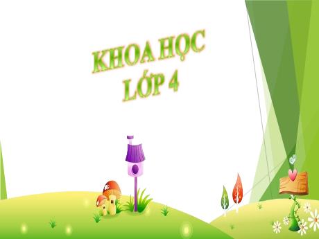 Bài giảng Khoa học Lớp 4 - Bài 23: Sơ đồ vòng tuần hoàn của nước trong tự nhiên
