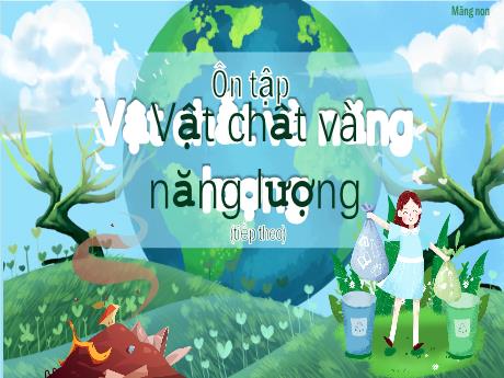 Bài giảng môn Khoa học Lớp 4 - Bài: Vật chất và năng lượng (Tiếp theo)