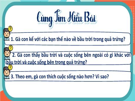 Bài giảng Tiếng Việt Lớp 4 (Đọc) Sách Kết nối tri thức - Bài: Bầu trời trong quả trứng