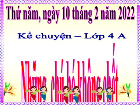 Bài giảng Tiếng Việt Lớp 4 (Kể chuyện) - Tuần 25, Bài: Những chú bé không chết - Năm học 2021-2022 - Nguyễn Thị Bích Thủy