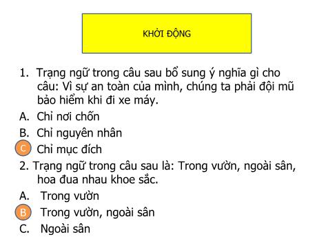Bài giảng Tiếng Việt Lớp 4 (Luyện từ và câu) - Bài: Thêm trạng ngữ chỉ phương tiện cho câu - Năm học 2021-2022 - Nguyễn Thị Bích Thủy