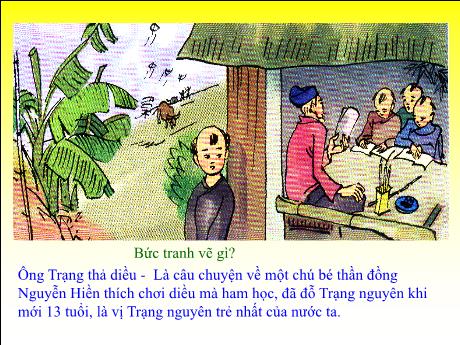 Bài giảng Tiếng Việt Lớp 4 (Tập đọc) - Tuần 11, Bài: Ông Trạng thả diều - Năm học 2021-2022 - Nguyễn Thị Bích Thủy