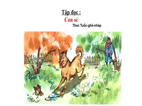 Bài giảng Tiếng Việt Lớp 4 (Tập đọc) - Tuần 27, Bài: Con sẻ - Nguyễn Thị Bích Thủy