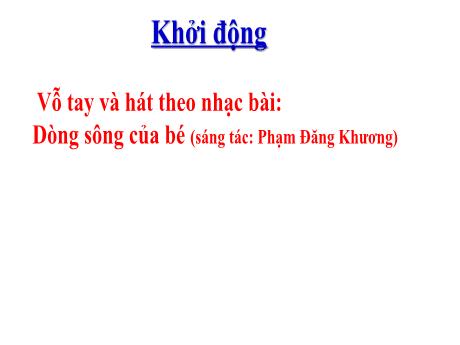 Bài giảng Tiếng Việt Lớp 4 (Tập đọc) - Tuần 30, Bài: Dòng sông mặc áo - Năm học 2022-2023 - Nguyễn Thị Bích Thủy